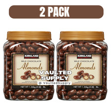 Kirkland Milk Chocolate Almonds 3 lb Each (2 Pack) – Fresh Costco Bulk Chocolate picture