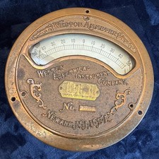 Antique Weston Ammeter 1900-1910 Serial 23324 picture