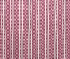 THIBAUT ANNA FRENCH REED STRIPE FUCHSIA PINK WHITE FABRIC REMNANT 33
