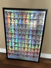 Official Upper Deck Property / Uncut 2018–19 OPC Platinum 100-card sheet picture