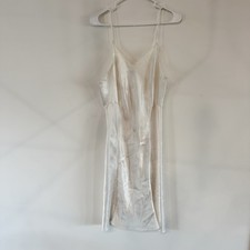 VTG Barbizon Slip Nightgown Lingerie Bryn Vogue Lady 40 White 1940’s picture