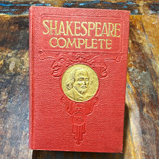 William Shakespeare Complete Works 1927 Funk & Wagnalls Literary Digest Illus HC picture