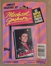 Vintage 1984 Topps Michael Jackson Sticker Set Sealed Rare LAST ONE picture