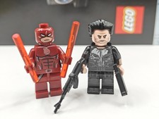 NEW Marvel Super Heroes Daredevil & The Punisher Custom Lego Minifigures    picture