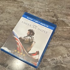 2014 American Sniper Blu-ray/DVD/Digital HD Bradley Cooper Sienna Miller picture