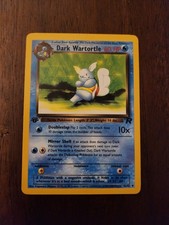Dark Wartortle 46/82 Team Rocket Regular 1st Edition  picture