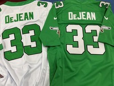 Cooper DeJean #33 Philadelphia Eagles Adult / Kids All Stitched Jersey Kelly Gr picture