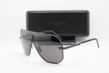 NEW GIVENCHY GV40087U 01A BLACK GUNMETAL SHIELD AUTHENTIC SUNGLASSES 136-0 picture