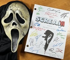 Scream VI Script Signed- Autograph Reprints- 124 Pages- Scream 6- Ghost Face picture