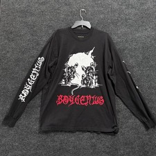 boygenius Mice Long Sleeve Shirt XL Extra Large Black Band Merch Phoebe Bridgers picture