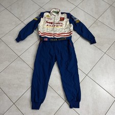 Vintage Auto Racing Driver Suit M John Player Team Lotus Radical SFI 3-2A/5 90s picture