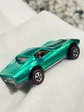 Vintage Hot wheels Redline 1968 US Green Custom Corvette🔥 picture
