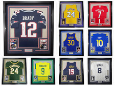 FRAME Custom Your Jersey 35x39 Professionally Matted 5x7 Photos  picture
