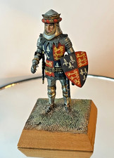 AeroArt St Petersburg Edward Black Prince Knight Toy Soldier Signed Thor Johnson picture