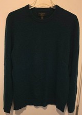 Men's Small Dark Green 100% Cashmere Sweater by Cashmere Club Room Luxury  picture