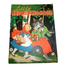 Vintage 1937 Little Red Riding Hood Maginel Wright Barney Merrill Book #3418 picture
