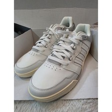 K-Swiss SI-18 Rival Heritage White Grey Flag Sneakers Mens 7 08531-182-M NEW picture