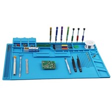 Magnetic Heat Silicone Pad Desk Mat Soldering Repair Anti-Static Magnetic Mat picture