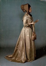 1976 BICENTENNIAL 1799 QUAKER WEDDING DRESS Religious History COLONIAL FASHION picture
