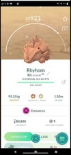 Shiny Dynamax Rhyhorn ✨✨✨20k dusts)-PTCs💥💥Pokémon G0 picture
