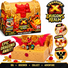 Treasure X Lost Lands Dragon's Realm Mystery Treasure Chest unlock the chest picture