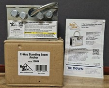 Roof Zone 2-Way Standing Seam Roof Safety Anchor Clamp OSHA & ANSI Compliant picture
