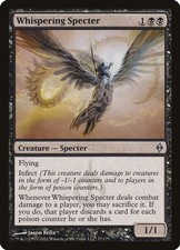 Whispering Specter #77 (LP) New Phyrexia (NPH) MTG picture