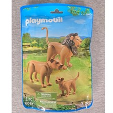 Playmobil 6642 Lion Family Wild Life City Zoo 3 Piece Set New Sealed picture