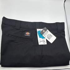 Dickies Skateboarding Black Twill Pants 36W Slim Fit Straight Pockets Jamil Toy picture