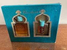 Vintage Blanchard Evening Star Cologne 1 1/2 Fl. Oz. & Perfume Bottle Set picture