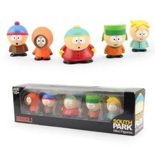 6cm 5pcs Set Southern Park Action Figure Toy Stan Eric Creative Austral Park Dol picture