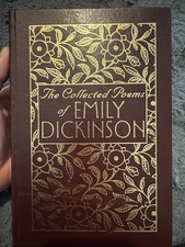 The Collected Poems of EMILY DICKINSON 1993 Barnes & Noble Leather Poetry D-464 picture