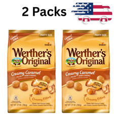 2 Packs - Werther's Original Creamy Caramel Filled Candy, 27 oz picture
