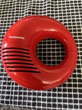 Vintage 1969  Panasonic National “Toot-A-Loop” Glossy Red AM radio Works picture