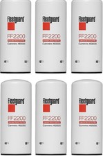 (Pack of 6) FLEETGUARD FF2200 Fuel Filter, StrataPore Cummins 4920586, P552200, picture