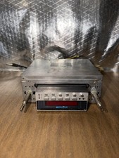 Midland 67-550 8 Track Player AM/FM MPX Car Radio Silver Vintage 1978 Japan picture