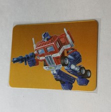 Vintage 1985 Hasbro Transformers Trading Cards Series 1 Optimus Prime #1 picture