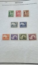 British Antigua KGVI 1932-74 KGV-KGVI-QE II Huge Stamps Sets C.v.£1000 Plus picture