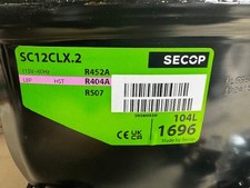 SECOP COMPRESSORS SC12CLX.2 115V R404 LBP/MBP 1/2 HP picture