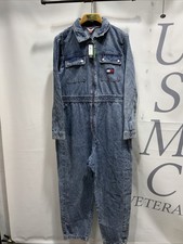 Women’s Tommy Jeans NWT Denim Jeans Coveralls Size XXLARGE.               000493 picture
