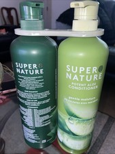 Super Nature Potent Aloe Gentle Moisture Shampoo & Conditioner - 30 fl oz picture