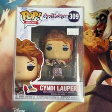 Funko Pop Vinyl: Cyndi Lauper #309 With Protector New picture