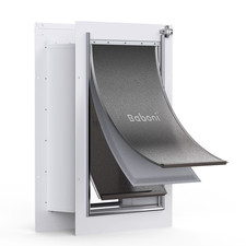 Baboni Pet Door For Wall Large Double Flap Steel Frame picture