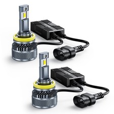 AUXITO H11 H8 H9 LED Headlight Bulbs 32000LM 170W 6500K Cool White High Power X5 picture