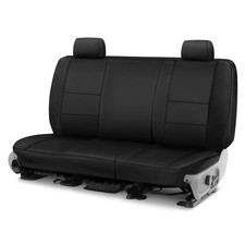 For Mercedes-Benz ML320 00-02 Genuine Leather 2nd Row Black Custom Seat Covers picture
