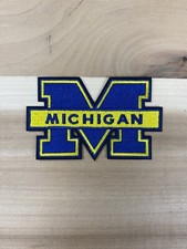 The University Of Michigan Wolverines NCAA Embroidered Iron On Patch 3.5” picture