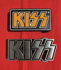 KISS ✨ OFFICIALLY LICENSED (2011) ✨ BUCKLE & BONUS BUCKLE ✨ KISS LIVE NATION ✨✨ picture