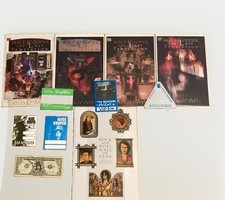 Alice Cooper Hall Of Fame Program & Comic Book Lot Last Temptation Marvel picture