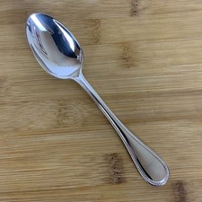 Christofle France Perles Silverplate Teaspoon Discontinued Flatware New picture