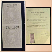 SM4)1866.GUADALAJARA.Lithographed Maximilian, 7 centavos. Mint. Scott: 26. picture